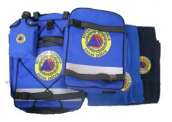 komplet za civilno zaščito - nahrbtnik+dodatna oprema